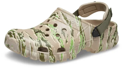 Crocs Unisex Adulto Offroad Sport Camo Clog Sabot, Cobblestone, 37/38 EU