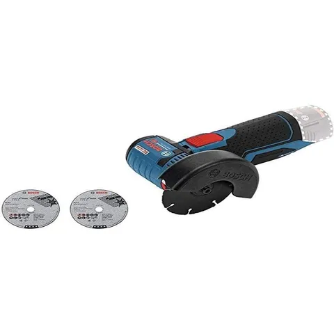Bosch Professional 0.601.9F2.000 Smerigliatrice Angolare GWS 12V-76 12V System, 3 Mole da