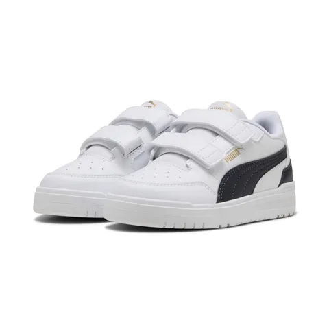 PUMA Sneakers dal Profilo Basso Shuffle Downtown per Bambini 32.5, White New Navy for all