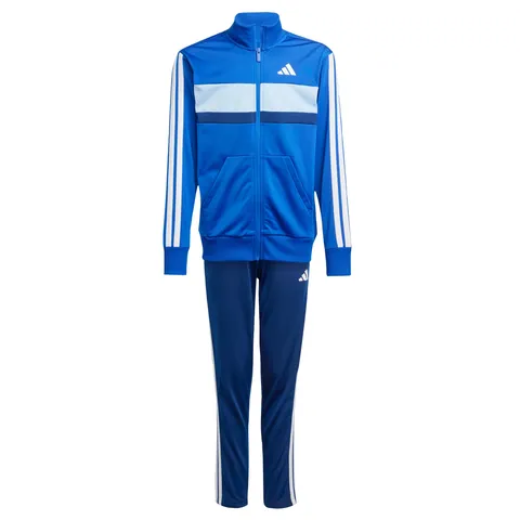 adidas Unisex - Bambini Seasonal Essentials Tiberio 3 Stripes Tricot Tracksuit, Royal