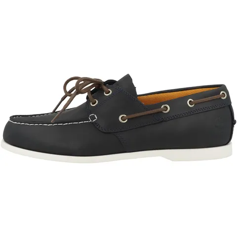 Timberland Cedar bay 2 Eye Boat Shoe, Uomo, Navy Full Grain, 43.5 EU
