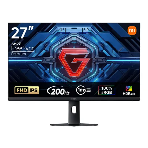 Xiaomi G27i 2026 Monitor Gaming da 27 Pollici, 200Hz, 1ms GTG, FreeSync Premium, HDR400