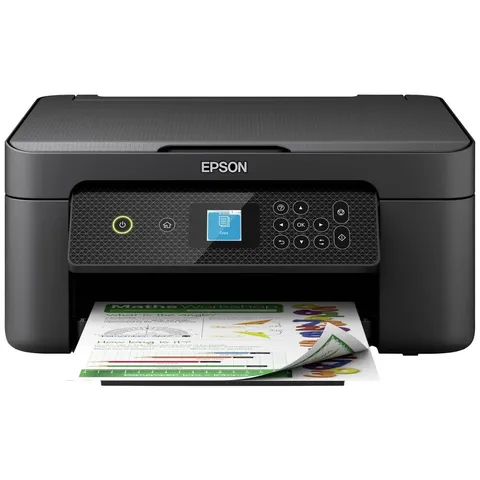 Epson Expression Home XP-3200 Stampante Multifunzione A4 getto d'inchiostro (Stampa Fronte Retro, Scansione, Copia), Display LCD 3.7cm, Stampa mobile e Cloud, 3 mesi inchiostro incluso con ReadyPrint