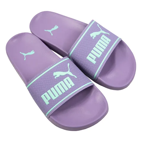 PUMA Leadcat 2.0 Ciabatte Unisex Ciabatte, Lilla Luster-Mint Jelly, 42 EU, Gelatina Lillà