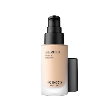 KIKO Milano Unlimited 24H Matte Foundation 1.5 WG, Fondotinta Fluido Mat A Lunga Tenuta