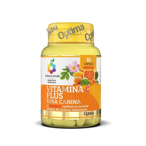 Colours of Life Vitamina C Plus - Integratore di Vitamina C - per la Normale Funzione del