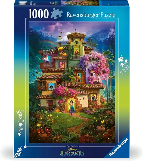 Ravensburger - Puzzle 1000 Pezzi Disney Encanto | Puzzle Disney 1000 Pezzi Per Adulti E