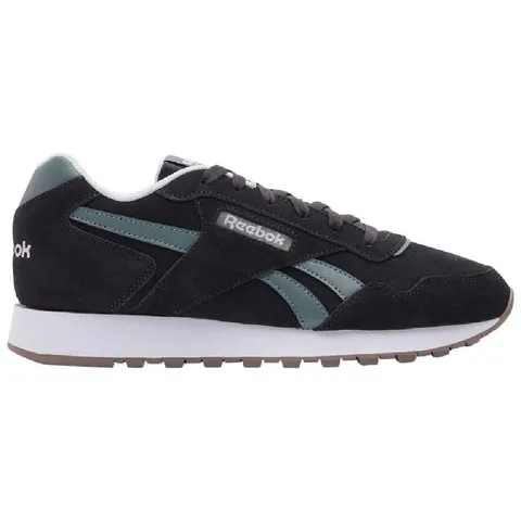 Reebok Sneaker Unisex Glide, Nero Lavato, Dark Fog/Moon, 38,5 EU, Washed Black Dark Fog
