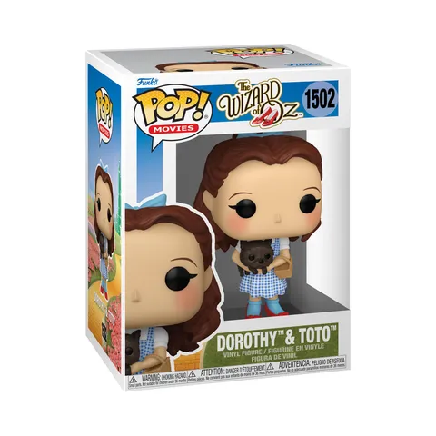 Funko POP! & Buddy: The Wizard Of Oz - Dorothy Gale With Toto - Figura in Vinile da