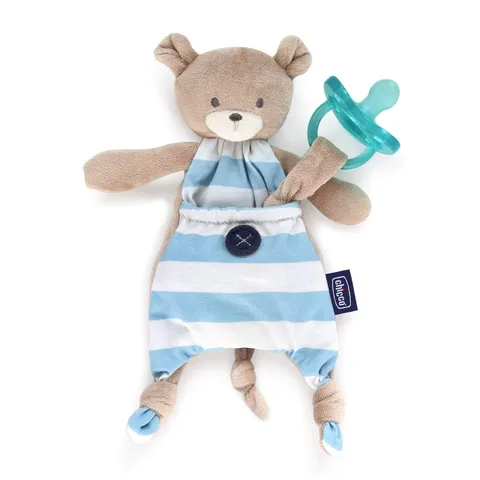 Chicco Pocket Friend Orsetto Peluche Azzurro