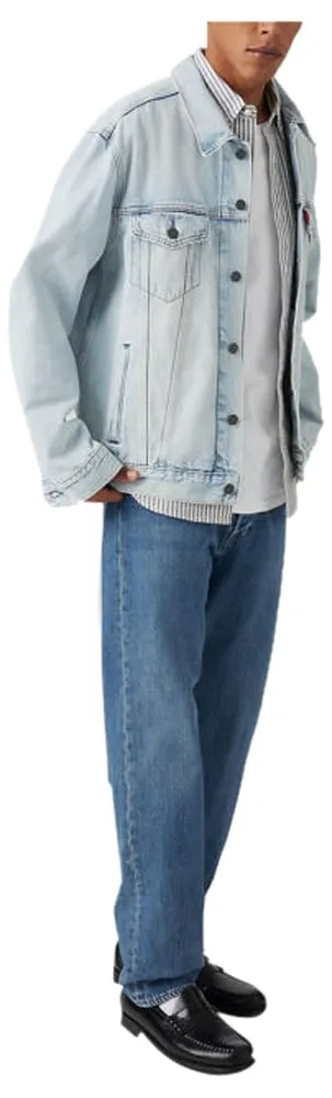 Levi's Uomo 501 Original Fit Jeans, Never Settle Stretch, 34W / 30L