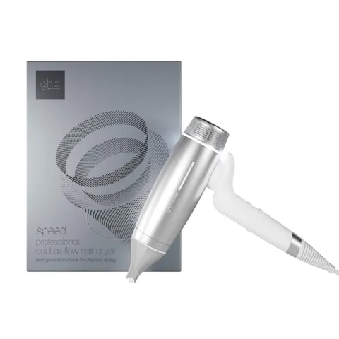 Ghd Speed Bianco Asciugacapelli Ionico - Asciugature rapide, veloci e potenti senza danni