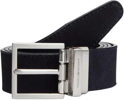 Tommy Hilfiger Hudson Rev 3.5 Am0am13945 - Cintura reversibile da uomo, colore nero, 90