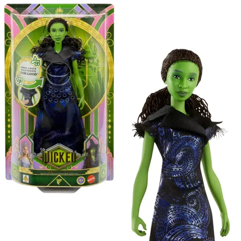 ​Mattel Universal Wicked: For Good - Elphaba Cantante, bambola da collezione ispirata al