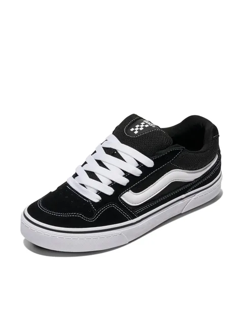 Vans Caldrone, Scarpe da ginnastica Uomo, Suede Mesh Black White, 46 EU