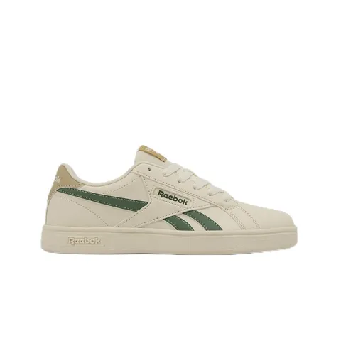 Reebok Scarpe da Ginnastica Unisex Court retrò, Colore Verde Oliva/Beige Chiaro, 38,5 EU