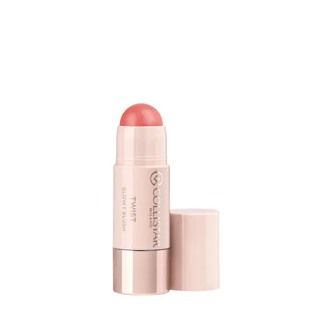 Collistar Twist Glowy Blush Stick Viso Occhi Labbra, Blush in Stick Cremoso 3-in-1 con