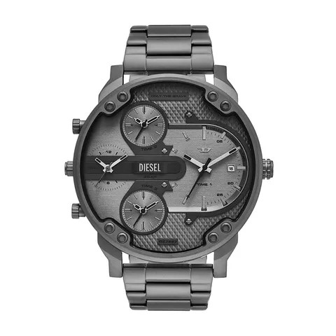 Diesel Orologio Mr. Daddy da uomo, Movimento multifunzionale al quarzo a tre lancette con