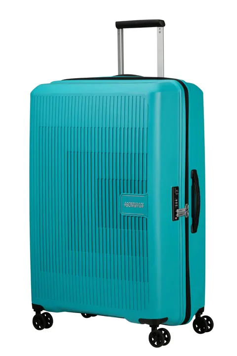 American Tourister Aerostep - Spinner L, Valigia Espandibile, 77 cm, 101.5/109 L