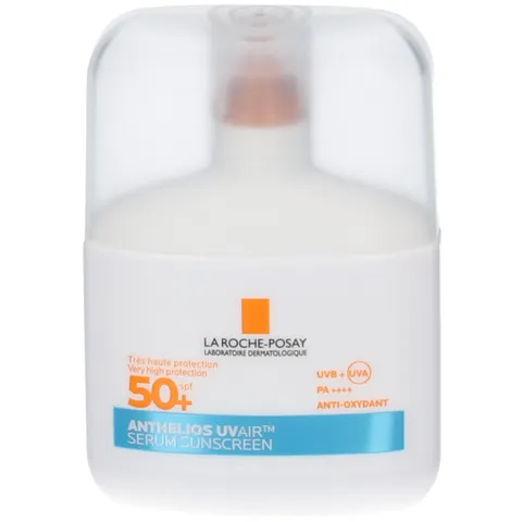 La Roche Posay Anthelios UVAir, Siero Solare Invisibile ad Assorbimento Rapido SPF50+