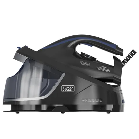 Black+Decker - Centro stiratura compatto 2800W | Leggero | Serbatoio 1,5 L | Colpo vapore