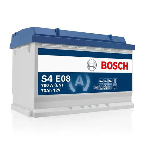 Bosch Batteria 70, Ah 760, A/EN 0 092 S4E 081 L 278mm B 175mm H 190mm Compatibilità con