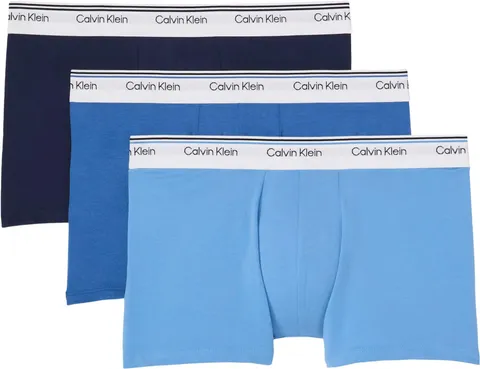 Calvin Klein Uomo Pantaloncini Boxer Confezione da 3 Balance con Fascia con Logo, Multicolore (Pct/Dft/SIL), M