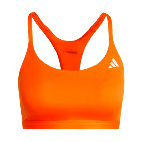 adidas Femme Optime Essentials Workout Light Support Bra, Pure Orange, XS