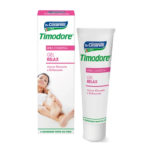 Timodore, Gel Relax, Gel ad Azione Rilassante e Rinfrescante, Alleato Ideale per Piedi