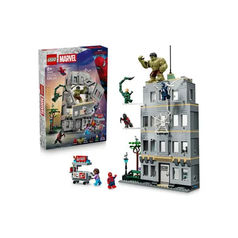 LEGO | Marvel Scontro Epico: Spider-Man vs. Hulk - Giocattolo Interattivo da Supereroi