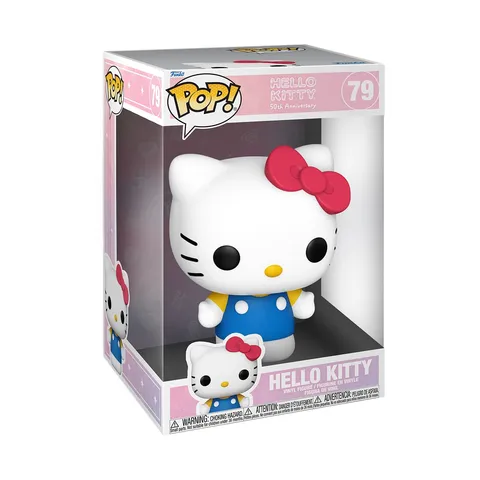 Funko POP! Jumbo: Sanrio - Hello Kitty - 50th Anniversary - Figura in vinile da