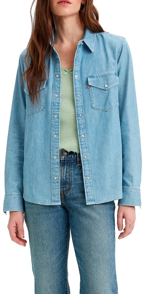 Levi's Iconic Western, Donna, Old 517 Blue, XXS
