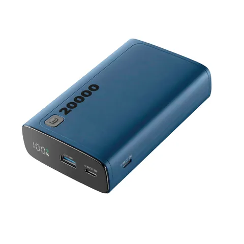 Cellularline - Elite 20000 - Caricabatteria Portatile - Capacità di 20000mAh - +144 ore