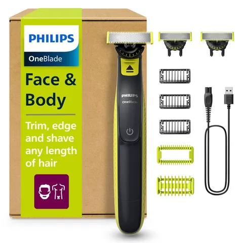 Philips OneBlade 360 Rasoio Viso e Corpo