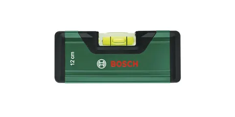 Bosch livella a bolla da 12 cm (minilivella; allineamento preciso con bolla fluorescente