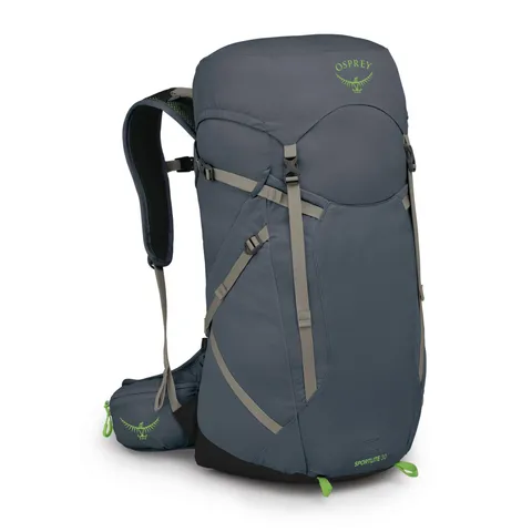 Osprey Sportlite Unisex Zaino, 30L, Tungsten/Grey Wolf, O/S