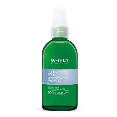 Weleda - Tonico Perfezionante, 2 in 1, rimuove le impurità e tonifica la pelle, idrata e