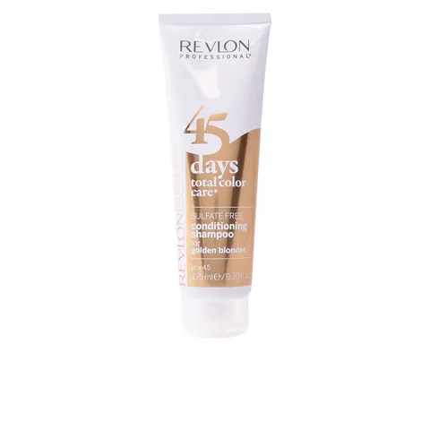Revlon Professional 45 Days Conditioning Shampoo Golden Blondes, Shampoo Protettivo Del