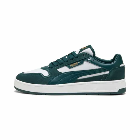Puma Sneaker Unisex Court Classic Street SD, Puma Terreno Bianco Verde, 43 EU