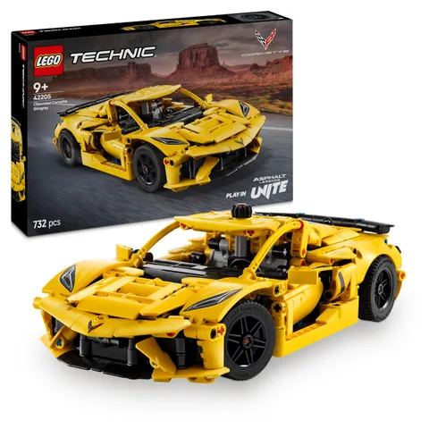LEGO Technic Chevrolet Corvette Stingray - Modello di Auto da Corsa da Costruire, Giochi