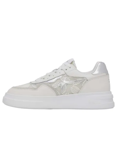 w6yz Xenia W. Calf/Romantic White-Silver