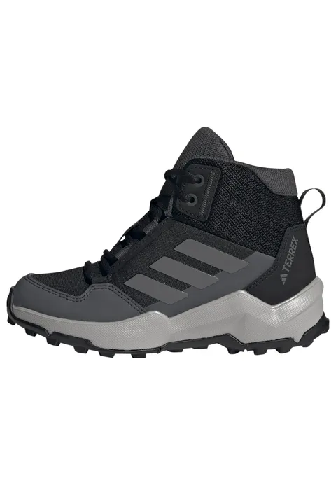 adidas Unisex - Bambini e Ragazzi Terrex Ax4R Mid Hiking Shoes, Core Black/Grey Four/Grey