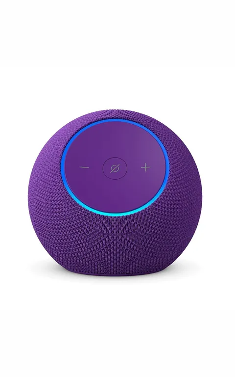 Amazon Echo Dot Max (ultimo modello) - Altoparlante Alexa con audio avvolgente, Hub Casa Intelligente integrato, Ametista, con Accesso Anticipato ad Alexa+