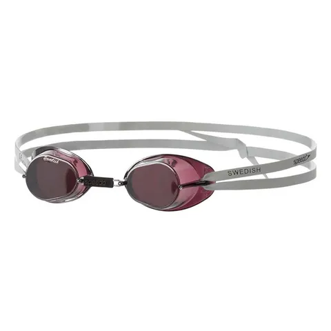 Speedo Gafas Natación Swedish Mirror Plateado