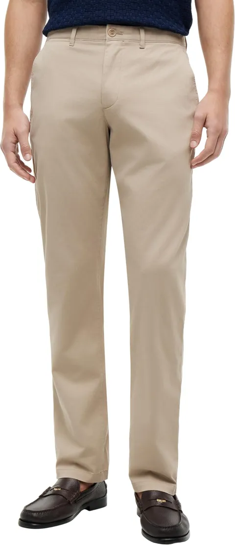 Tommy Hilfiger Core Denton Essential Twill MW0MW41993 - Pantaloni Chino da Uomo, Beige