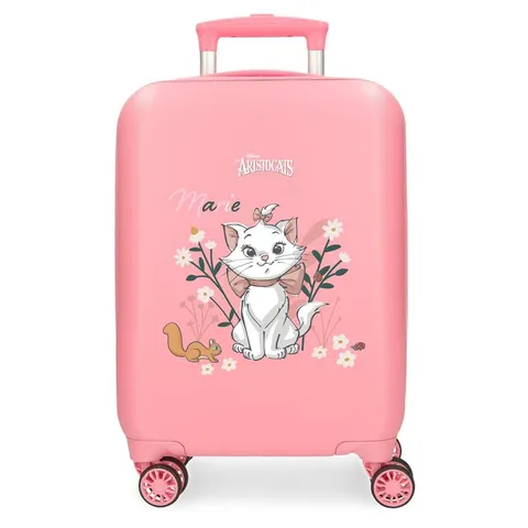 Disney Aristocats Marie Luggage - Bagaglio per bambini, il bagaglio a mano a 4 ruote con