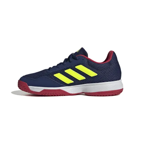 adidas Unisex - Bambini e Ragazzi Gamespec Kids Tennis Shoes, Dark Blue/Lucid Lemon/Ftwr