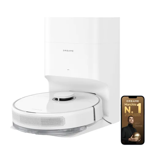 Dreame D10 Plus Gen 2 Robot Aspirapolvere Lavapavimenti con Svuotamento Automatico