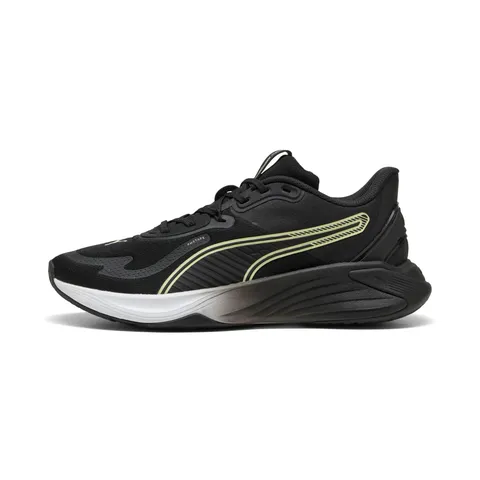 PUMA Scarpe da Training PWR Hybrid 45, White Apple Spritz Black Green