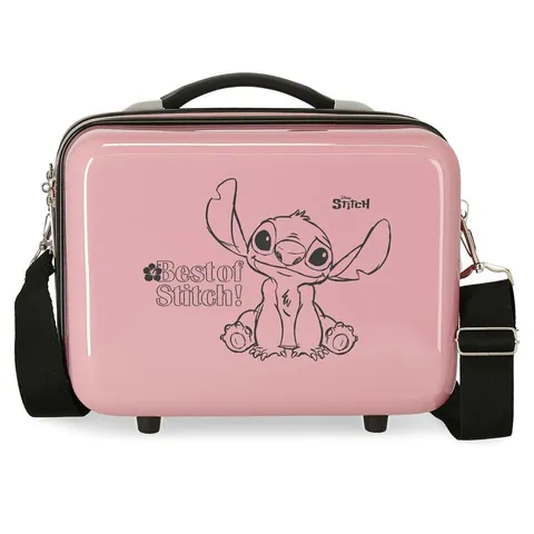 Disney Best of Stitch Nececer Adattable Rosa 29 x 21 x 15 cm Rigido ABS 9,14 L 0,8 kg